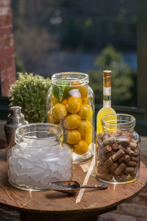 Vagabond Vintage Heavy Glass Canisters | Modishstore | Jars & Canisters-4