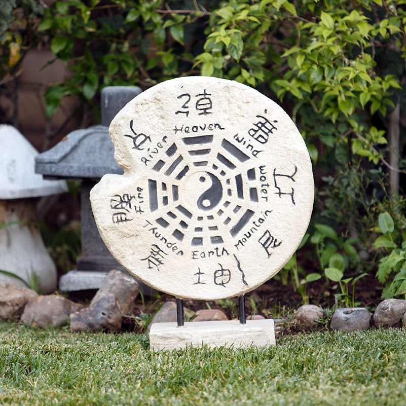 Garden Age Supply Bagua Yin Yang Symbol - Large | Outdoor Decor | 46524 |  Modishstore  - 2