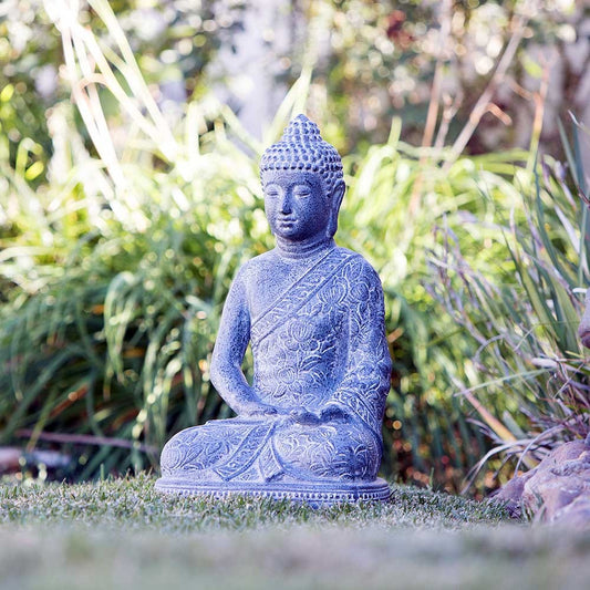 Garden Age Supply Royal Sitting Buddha | Sculptures | 46575 |  Modishstore 