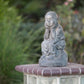 Garden Age Supply Shaolin Monk sitting on stone | Garden Sculptures & Statues | 46547 |  Modishstore  - 2