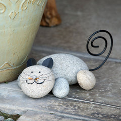 Garden Age Supply Stone Laying Cat