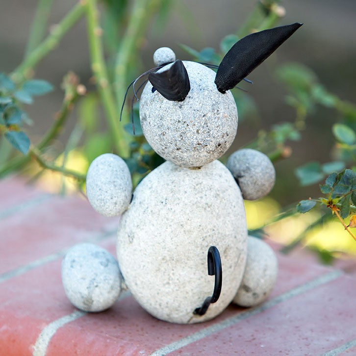 Garden Age Supply Stone Rabbit Set Of 4 | Sculptures | 60123 |  Modishstore  - 2