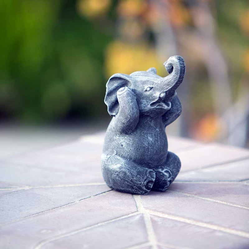 Garden Age Supply Baby Elephant Set Of 4 | Garden Sculptures & Statues | 46255 |  Modishstore 
