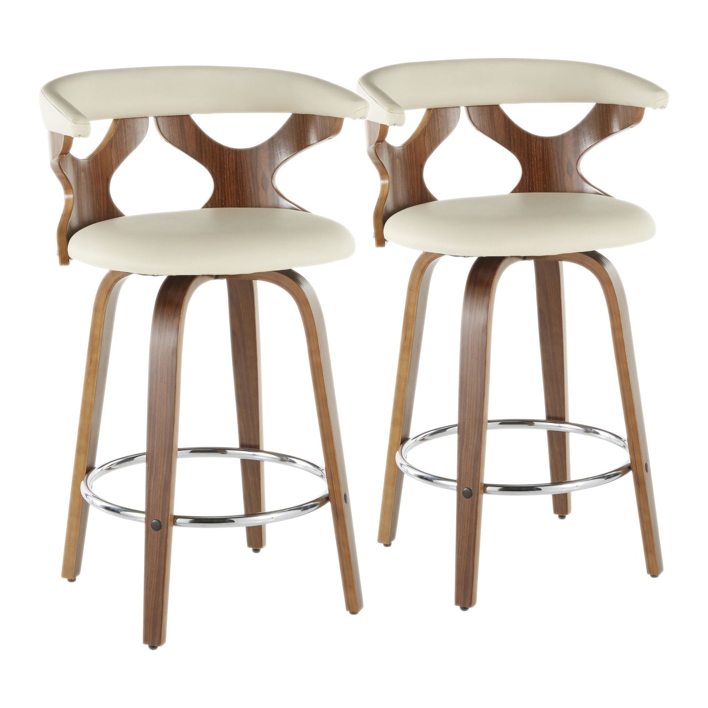 Gardenia Counter Stool by LumiSource - Set of 2-8