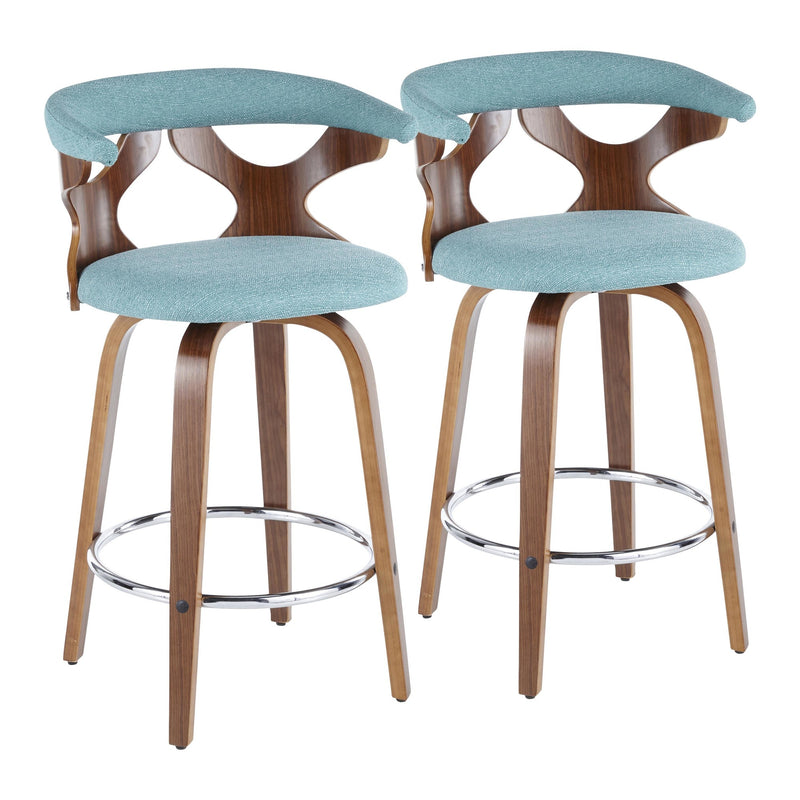 LumiSource Gardenia Counter Stool - Set of 2-22