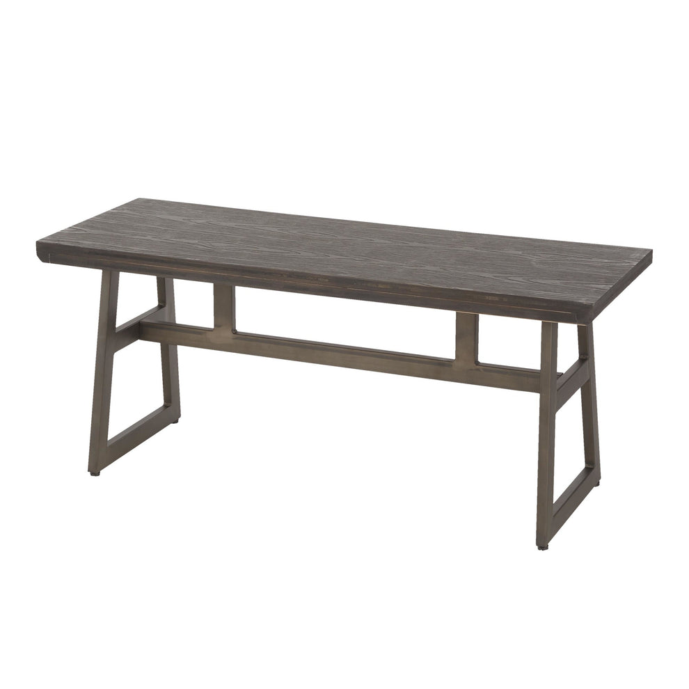 LumiSource Geo Dining Bench-14