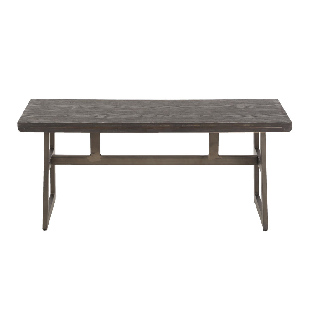 LumiSource Geo Dining Bench-10