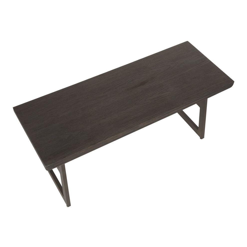 LumiSource Geo Dining Bench-8
