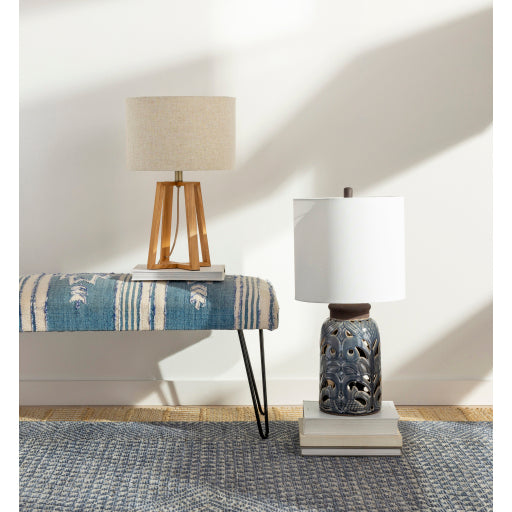 Surya Upholstered Bench - BATU001-481618 | Stools & Benches | Modishstore