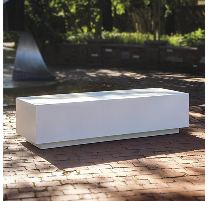 Gold Leaf Design Group Durus Fiberglass Bench | Outdoor Stools & Benches | Modishstore