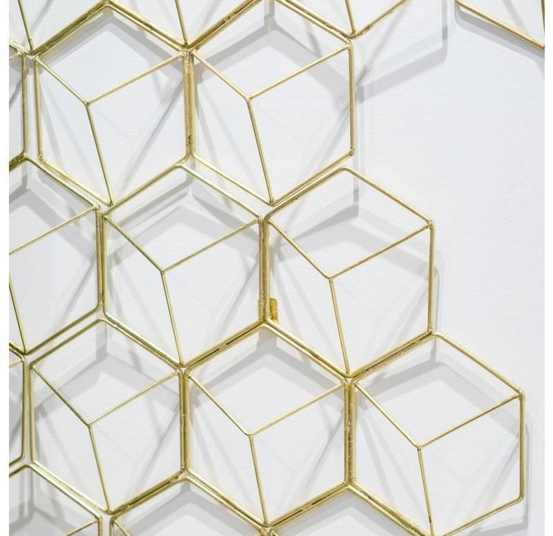 Gold Leaf Design Group Hex-Grid Wall Art - Set of 2 | Wall Decor | Modishstore - 2