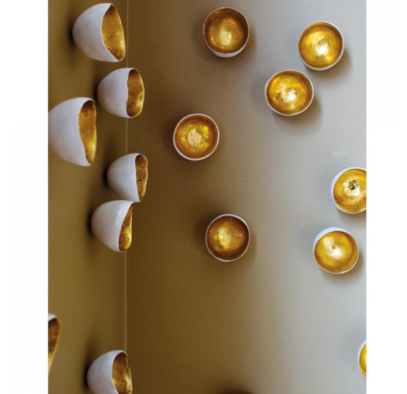 Gold Leaf Design Group Seed Wall Play - Gold set of 20 | Wall Decor | Modishstore - 2