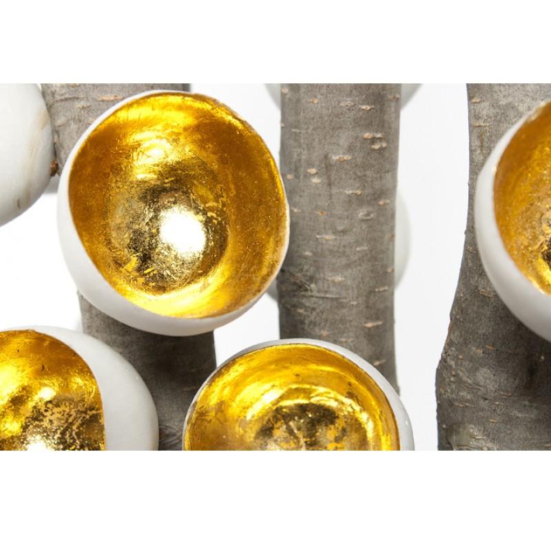 Gold Leaf Design Group Seed Wall Play - Gold set of 20 | Wall Decor | Modishstore - 5