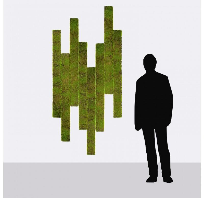 Green Wall, 'New Moss', Strip by Gold Leaf Design Group | Green Wall | Modishstore - 3