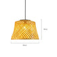 Bamboo Wicker Rattan Round Shade Pendant Light By Artisan Living-3