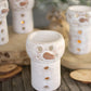 Clay Snowman Luminary | Vases |  Modishstore  - 2