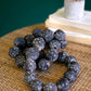 Black Clay Tabletop Beads By Kalalou | Garland & Wreath | Modishstore - 4
