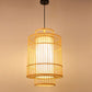 Handmade Bamboo Wicker Rattan Rod Pendant Light By Artisan Living-4