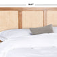 Safavieh Vienna Cane Headboard Full Size - Natural | Headboards | Modishstore - 4