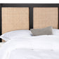 Safavieh Vienna Cane Headboard Twin Size - Black | Headboards | Modishstore - 3