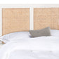 Safavieh Vienna Cane Headboard Twin Size - White | Headboards | Modishstore - 3