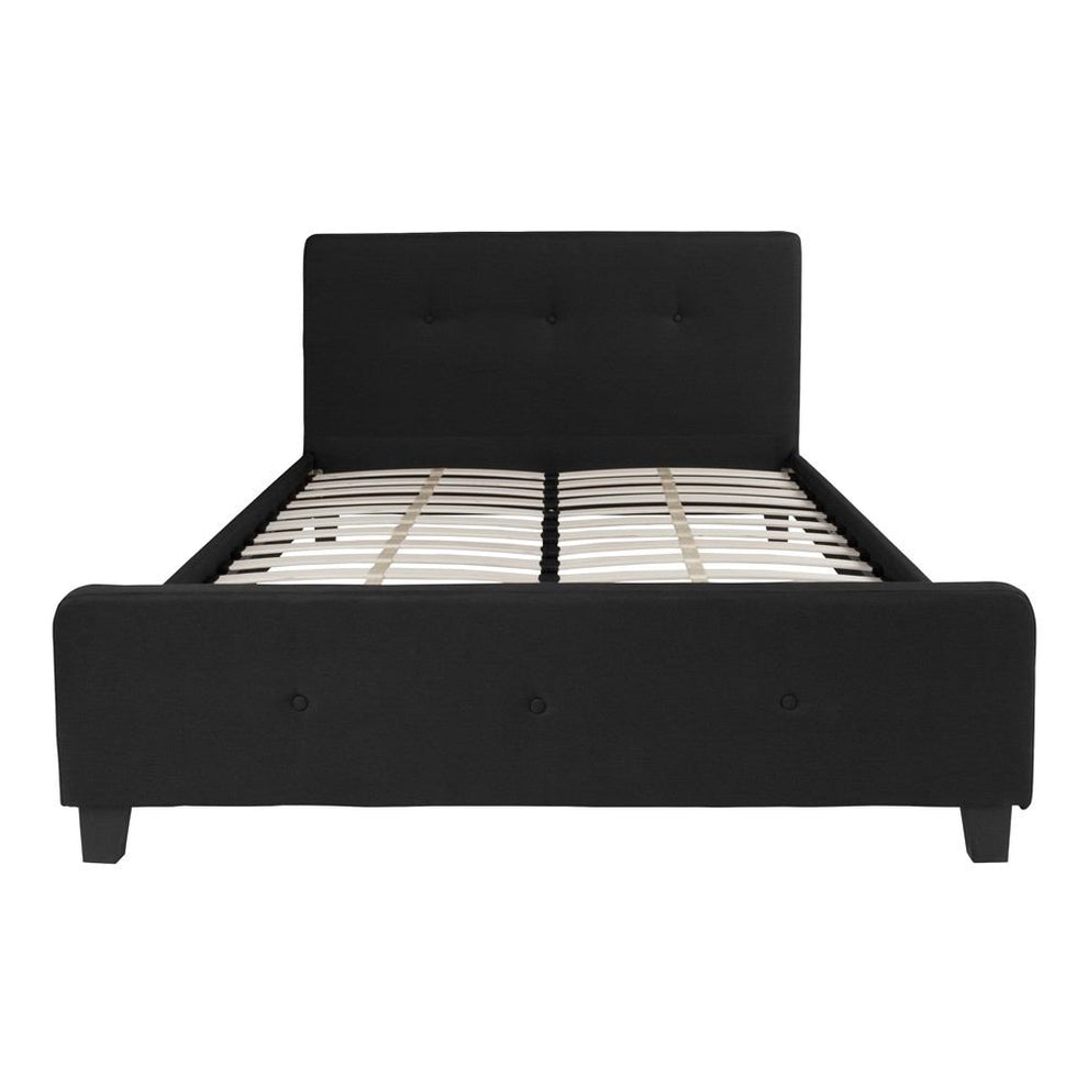 Flash Furniture Tribeca Queen Size Tufted Upholstered Platform Bed | Beds | Modishstore - 10