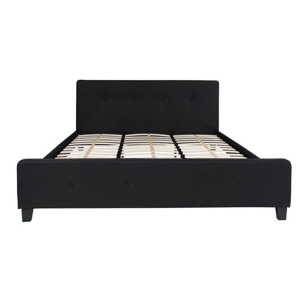 Flash Furniture Tribeca King Size Tufted Upholstered Platform Bed | Beds | Modishstore - 10