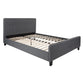Flash Furniture Tribeca Queen Size Tufted Upholstered Platform Bed | Beds | Modishstore-4