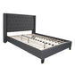 Flash Furniture Riverdale Queen Size Tufted Upholstered Platform Bed | Beds | Modishstore-4