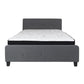 Flash Furniture Tribeca Queen Size Tufted Upholstered Platform Bed with Pocket Spring Mattress | Beds | Modishstore-12