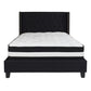 Flash Furniture Riverdale Full Size Tufted Upholstered Platform Bed with Pocket Spring Mattress | Beds | Modishstore-8