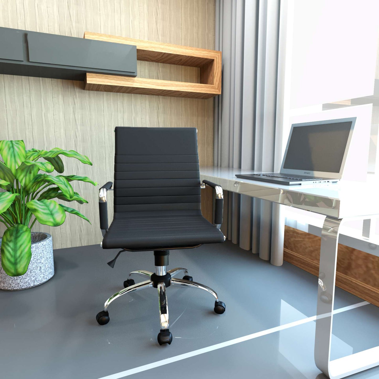 LeisureMod Harris Office Chair | Office Chairs | Modishstore - 2
