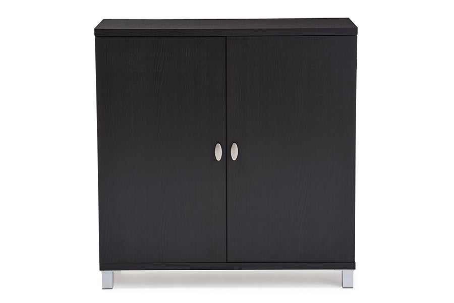 Baxton Studio Marcy Modern and Contemporary Storage Sideboard Cabinet | Cabinets | Modishstore - 2