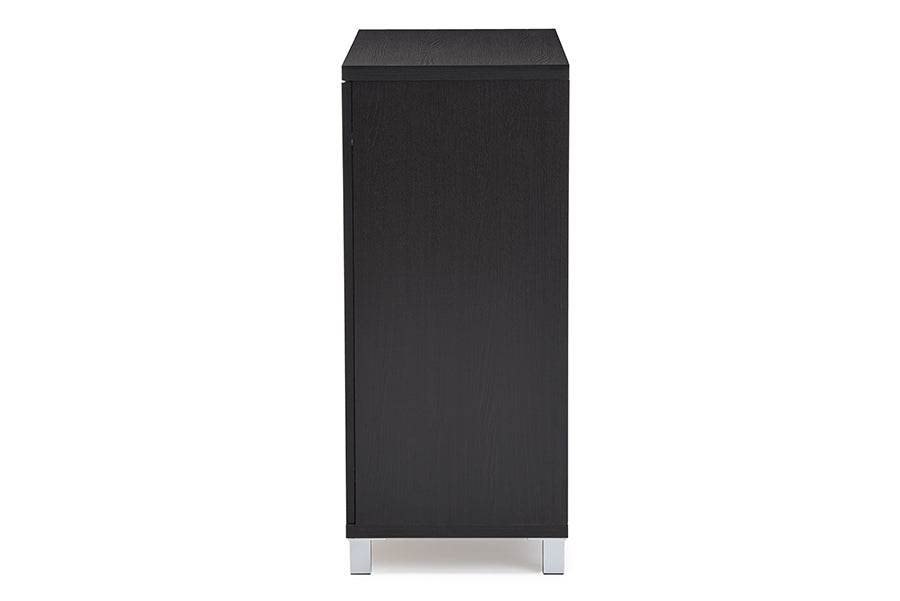 Baxton Studio Marcy Modern and Contemporary Storage Sideboard Cabinet | Cabinets | Modishstore - 3