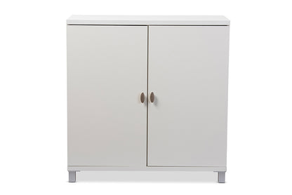 Baxton Studio Marcy Modern and Contemporary Storage Sideboard Cabinet | Cabinets | Modishstore - 6