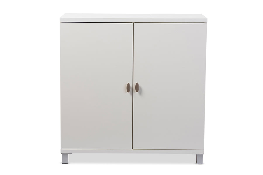 Baxton Studio Marcy Modern and Contemporary Storage Sideboard Cabinet | Cabinets | Modishstore - 6