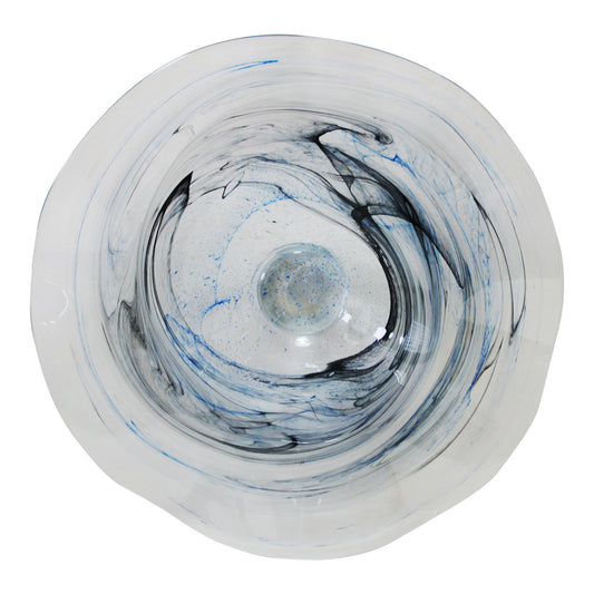 NAUTILUS GLASS BOWL | Modishstore | Decorative Bowls