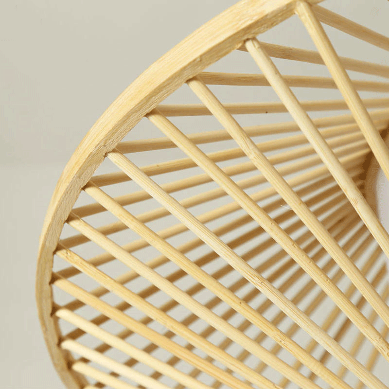 Bamboo Wicker Rattan Pendant Light By Artisan Living-8