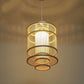 Bamboo Wicker Rattan Lantern Shade Pendant Light By Artisan Living | ModishStore | Pendant Lamps