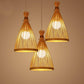 Bamboo Wicker Rattan Cage Pendant Light By Artisan Living-6