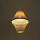 Bamboo Wicker Rattan Lantern Pendant Light By Artisan Living-12230-3