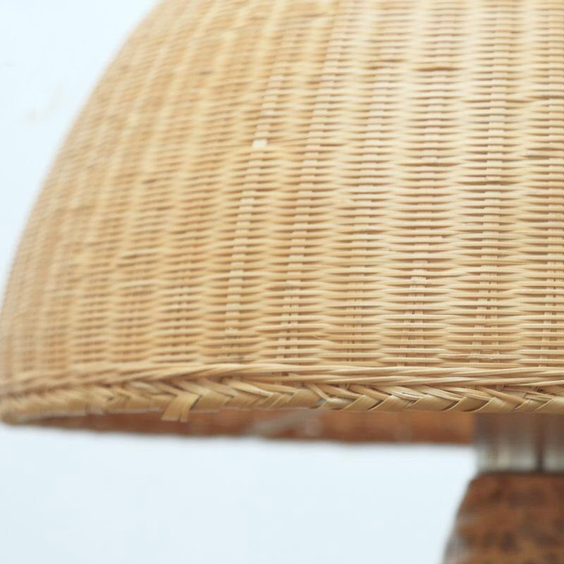 Bamboo Wicker Rattan Shade Table Lamp By Artisan Living-4