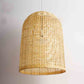 Bamboo Wicker Rattan Square Fence Shade Pendant Light By Artisan Living-3