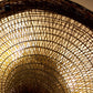 Bamboo Wicker Rattan Straw Hat Shade Ceiling Light By Artisan Living-5