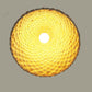 Bamboo Wicker Rattan Pineapple Pendant Light By Artisan Living-12101-3