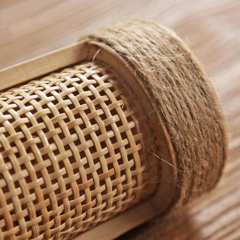 Bamboo Wicker Rattan Tube Shade Table Lamp By Artisan Living-2