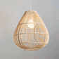 Wicker Rattan Drip Shade Pendant Light By Artisan Living-3