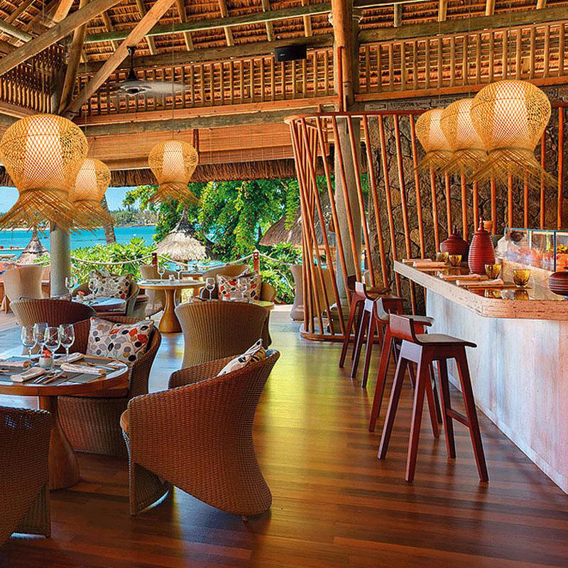Bamboo Wicker Rattan Pendant Light By Artisan Living-3
