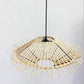 Wicker Rattan Hedgehog Lampshade Pendant Light By Artisan Living-3