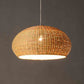 Bamboo Wicker Rattan Basket Pendant Light By Artisan Living-4